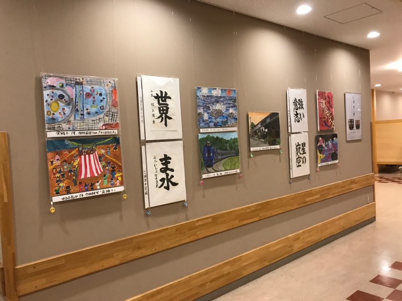 今年もMOA美術館児童作品展の展示をしています（10月19日まで）